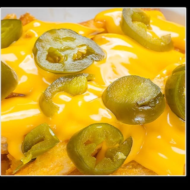 CHEESE FRIES.
