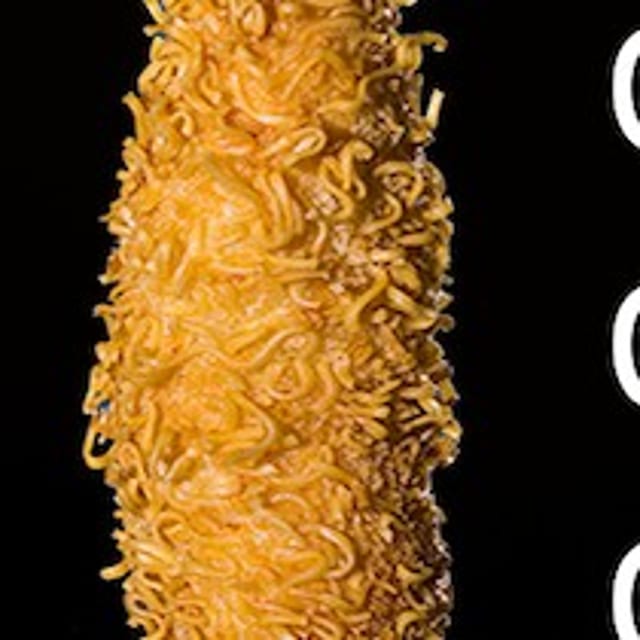C11. CRISPY RAMEN HALF & HALF.