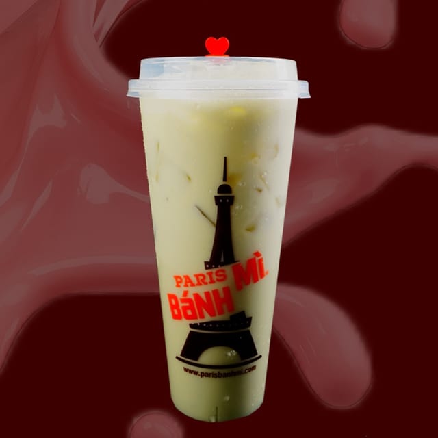 37. AVOCADO MILK TEA.