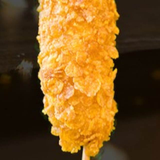 C18. CORN FLAKE MOZZERELLA.